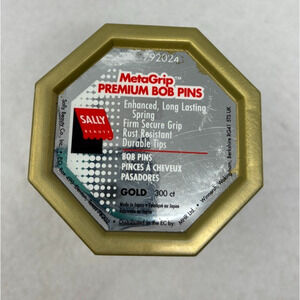 MetaGrip‎ Premium Bob Pins Gold, 250 Count OPEN BOX